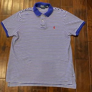 Ralph Lauren Men’s striped polo shirt - size XL